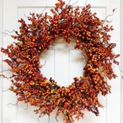 30X30X6 HARVEST WREATH