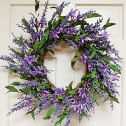 22IN FLORAL WREATH