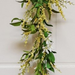 Item # 19S211 YEL - 5' FLORAL GARLAND