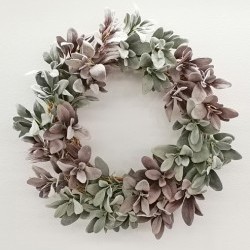 23IN LEAF WREATH