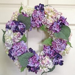 18IN HYDRANGEA WREATH