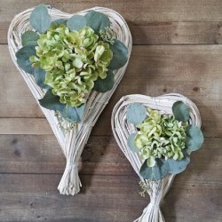 8X13&12X17 HYDRANGEA HEARTSX2
