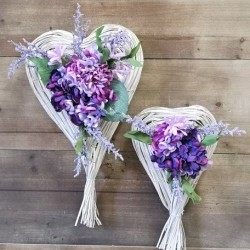 8X13&12X17 HYDRANGEA HEARTSX2