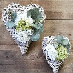 8X10&12X14 HYDRANGEA HEARTSX2