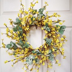 20" FORSYNTHIA WREATH