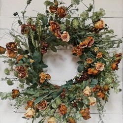28IN ROSE WREATH