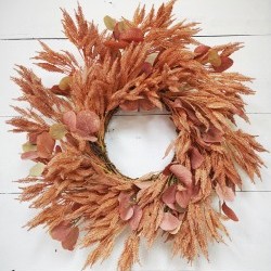 24IN WHEAT WREATH