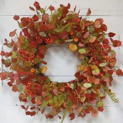 30IN POPLAR LEAF WREATH