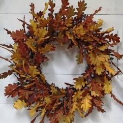 30IN OAK LEAF WREATH