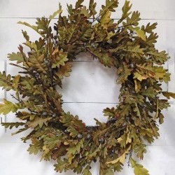30IN OAK LEAF WREATH