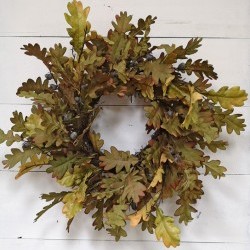 24IN OAK LEAF WREATH