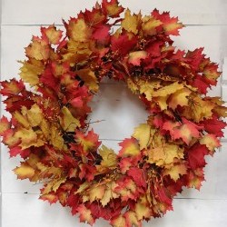 28IN MAPLE WREATH