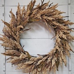 34IN WHEAT WREATH