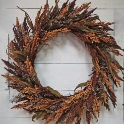 34IN WHEAT WREATH