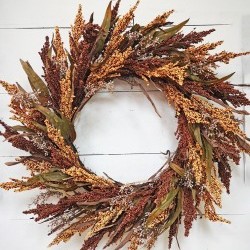 30IN WHEAT WREATH