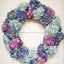 30IN HYDRANGEA WREATH