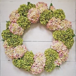 30IN HYDRANGEA WREATH