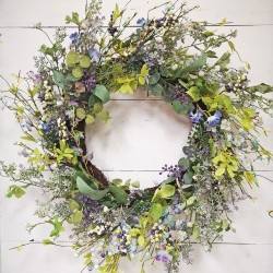 28IN LILAC WREATH