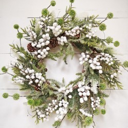 24IN ICE BERRY WREATH