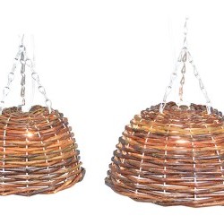7&9.5HANGING BOWL LIGHT SET 2