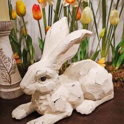 18X8.3X13 LYING BUNNY
