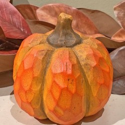 4.7X4.5 WOOD CUT PUMPKIN