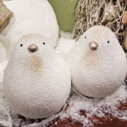 ASST 7X5.2X6.3 SNOW BIRDSX2