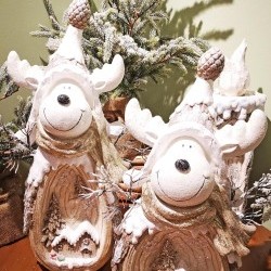 21&25 WOOD MOOSE X 2