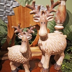 4X8.7&8X12 STANDING DEERSX2