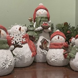 7/8.5/11IN SNOWMANX5