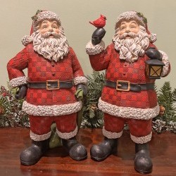6.5X5X12IN SANTA X 2