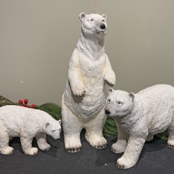 ASST 18IN POLAR BEARS X 3