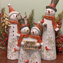 ASST 6X15 SNOWMANX3