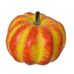 2.5"X2" ORANGE PUMPKIN