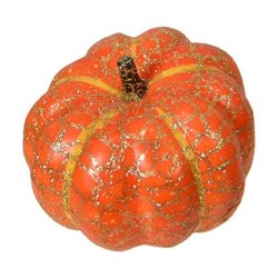2.5"X2" ORANGE GOLD PUMPKIN