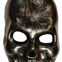 5.75"X10" LONG SKULL MASK