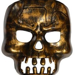 7.5"X8.5" SKULL MASK