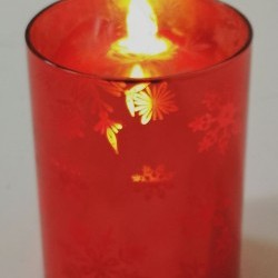 3X4 LED SNOWFLAKE PILLAR/2AA