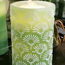 4X8 FLORAL FOUNTAIN CANDLE-R3C