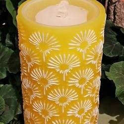 4X8 FLORAL FOUNTAIN CANDLE-R3C
