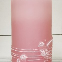 4X8 BIRD FOUNTAIN CANDLE-R3C