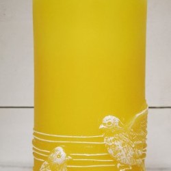 4X8 BIRD FOUNTAIN CANDLE-R3C