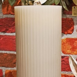 4.3X8 VERTICAL FOUNTAIN CANDLE