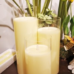 4X8/10/12 GLASS CANDLE/2C