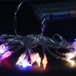 7' SMALL STAR GARLAND (TIMER)
