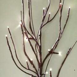 32IN TWINKLING TWIG SPRAY-BOT24