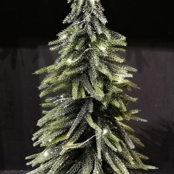 10X21 PINE TREE BURLAP-BOT25