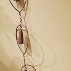 Item # MO1006 BRZ - 4X1X36 BELL WINDCHIME