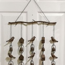19.5X1.5X38.5 BIRDS WINDCHIMP
