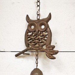 5.25X21.75 OWL WINDCHIME